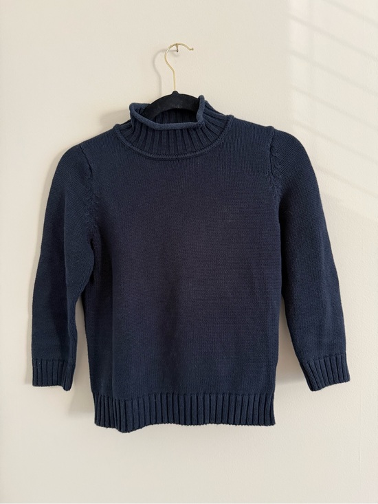 Ralph Lauren Other - Vintage Ralph Lauren Navy mock turtleneck Sweater // XS // 100% cotton // Y2K